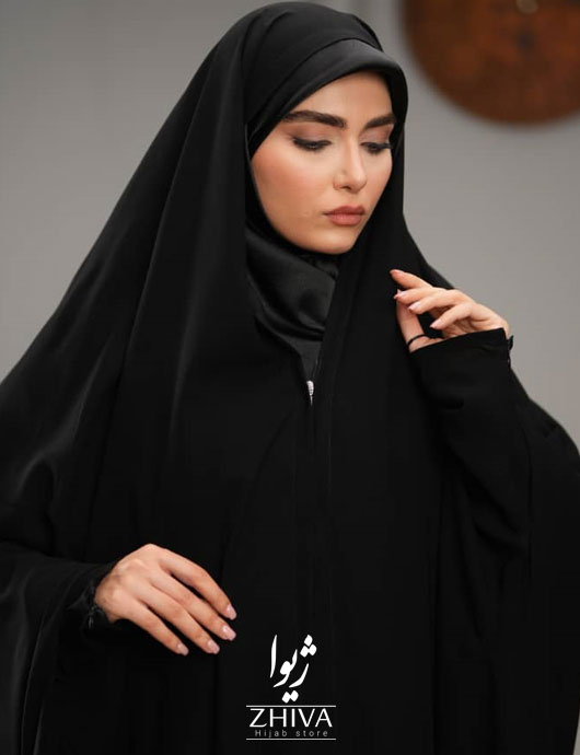 چادر جلابیب مدل زینت آستین زیپ دار