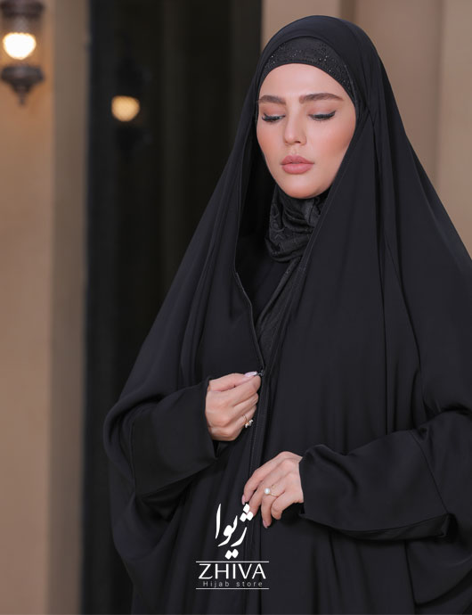 چادر بحرینی زیپ دار