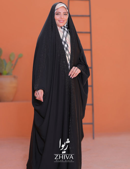 چادر عربی تمام نگین