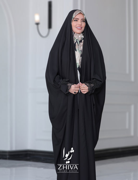چادر عربی پلیسه پروانه