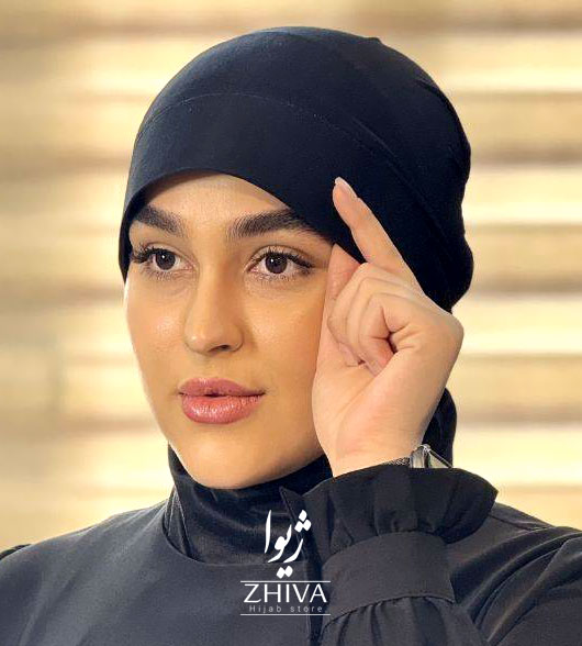 کلاه نقاب حجاب مشکی
