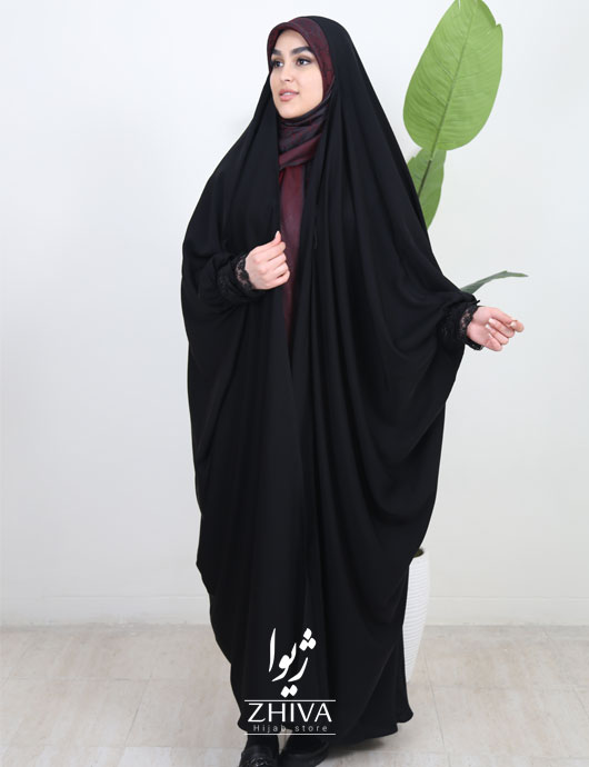 چادر عربی پلیسه شکوفه