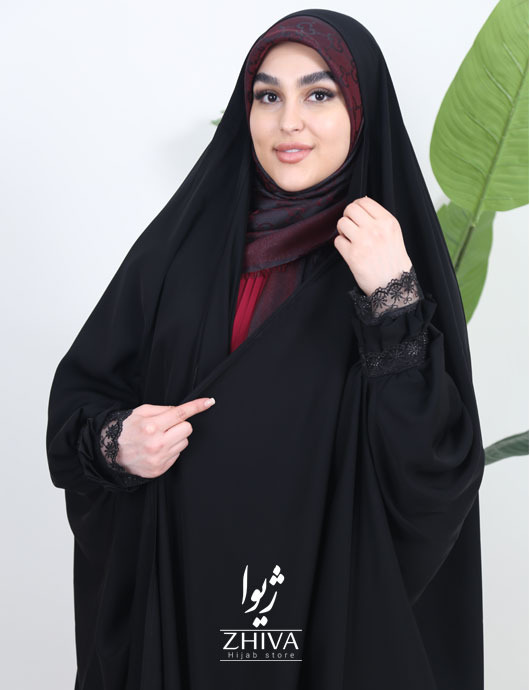 چادر عربی پلیسه شکوفه