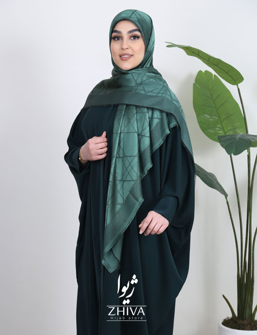 عبا كامل سبز جلوباز