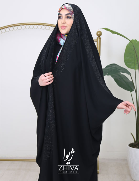 چادر عربی تمام نگین