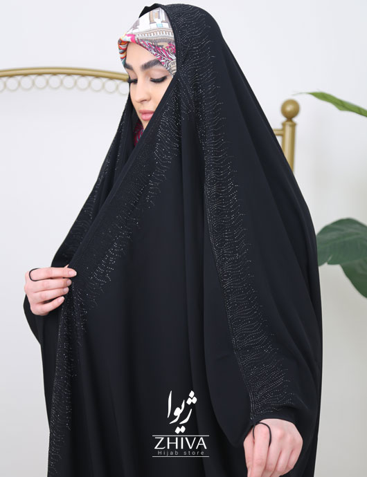 چادر عربی تمام نگین