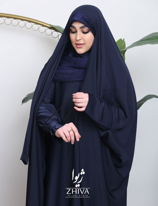 چادر ميزبان بحرينی سرمه ای