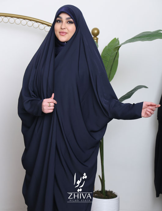 چادر ميزبان بحرينی سرمه ای