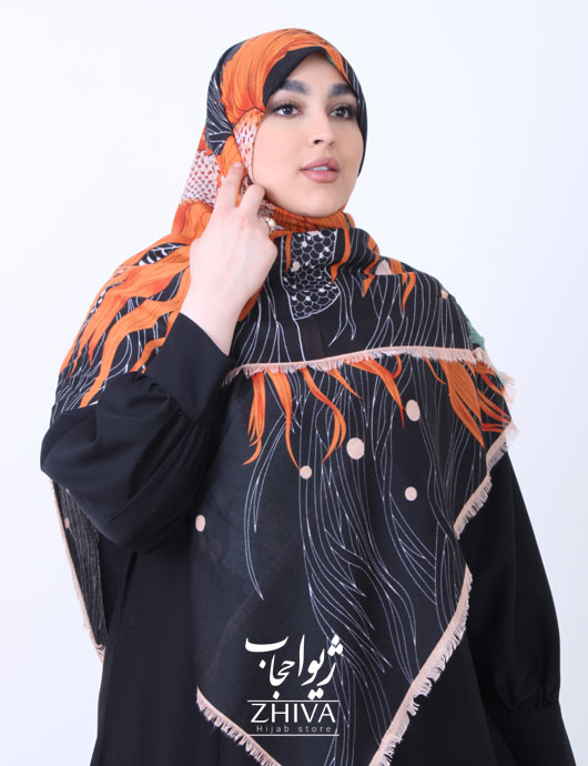 روسری سيا اسكارف