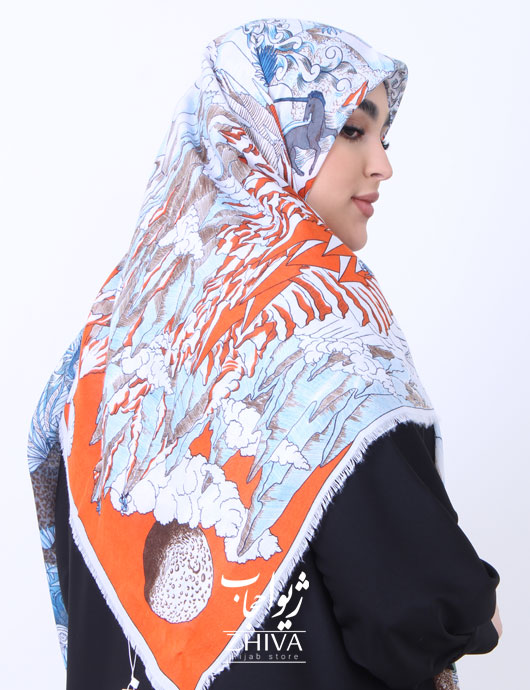 روسری سيا اسكارف