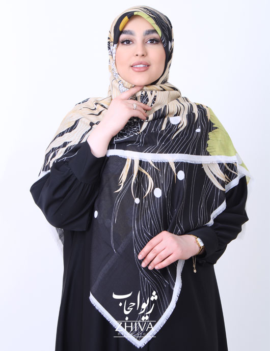 روسری سيا اسكارف
