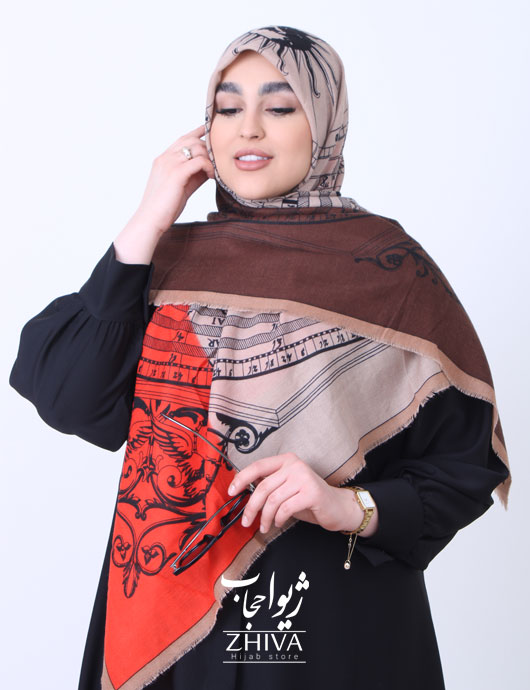 روسری سيا اسكارف