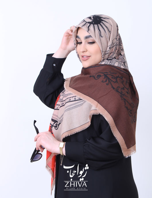 روسری سيا اسكارف