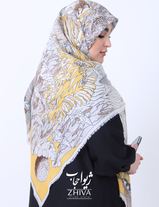 روسری سيا اسكارف