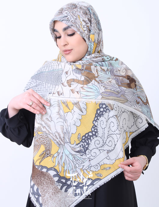 روسری سيا اسكارف