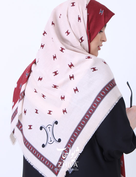 روسری سيا اسكارف