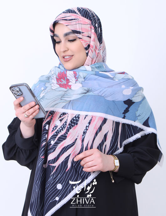 روسری سيا اسكارف