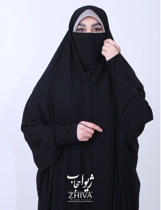 چادر جلابیب مدل زینت آستین زیپ دار