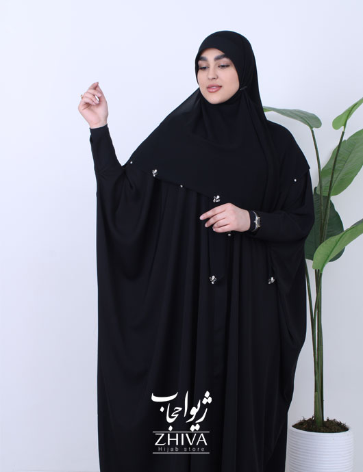 مانتو عبایی كامل پريدخت جلوباز