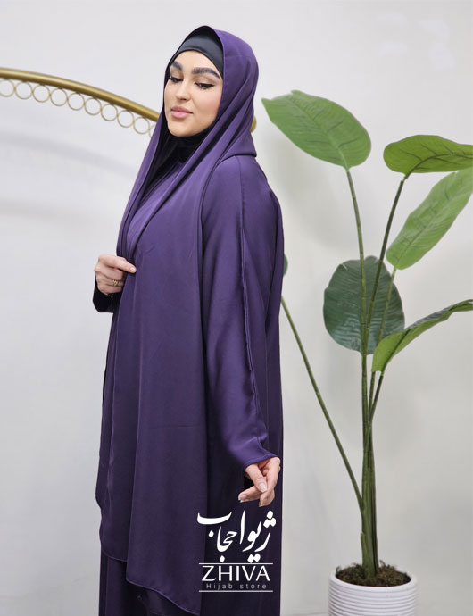 چادر ميزبان شالدار بادمجانی
