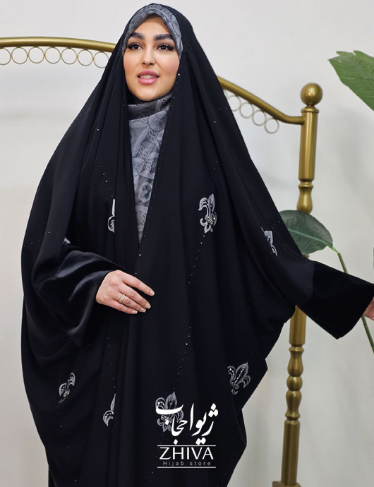 چادر عربی لوكس جواهردوزی آذر