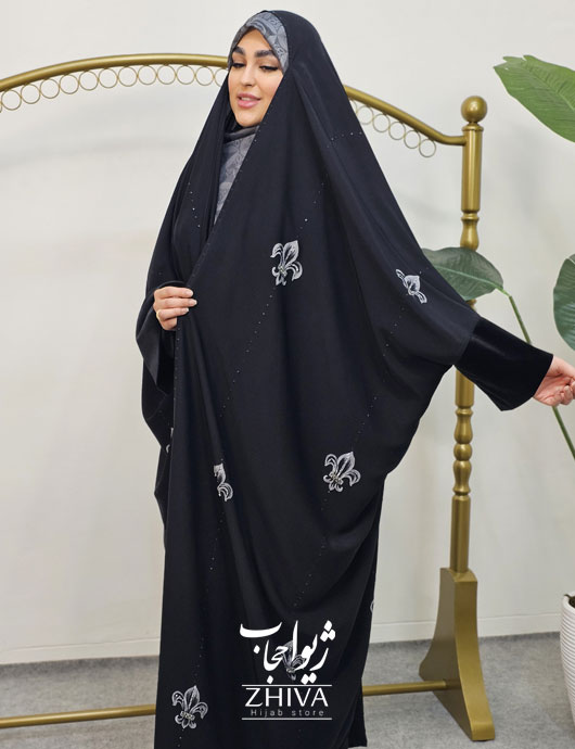 چادر عربی لوكس جواهردوزی آذر