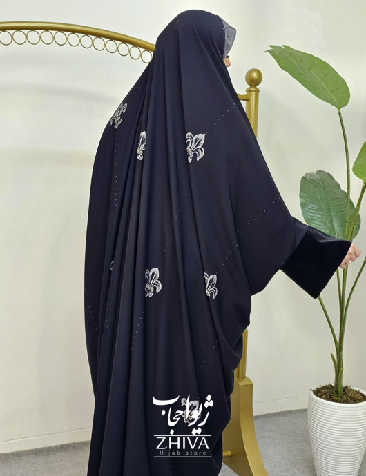 چادر عربی لوكس جواهردوزی آذر