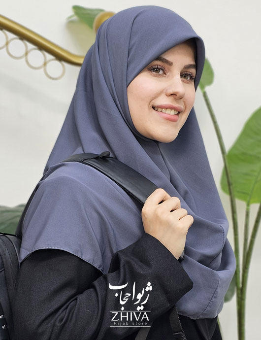 مقنعه قواره بزرگ کرپ