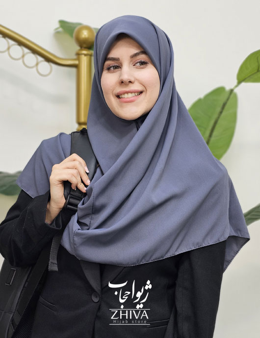 مقنعه قواره بزرگ کرپ