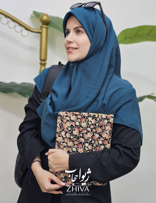 مقنعه قواره بزرگ کرپ