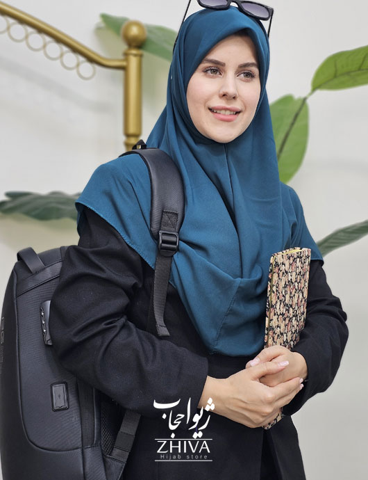 مقنعه قواره بزرگ کرپ