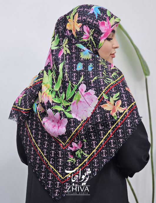 روسری سيا اسكارف