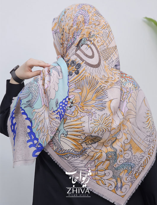 روسری سيا اسكارف