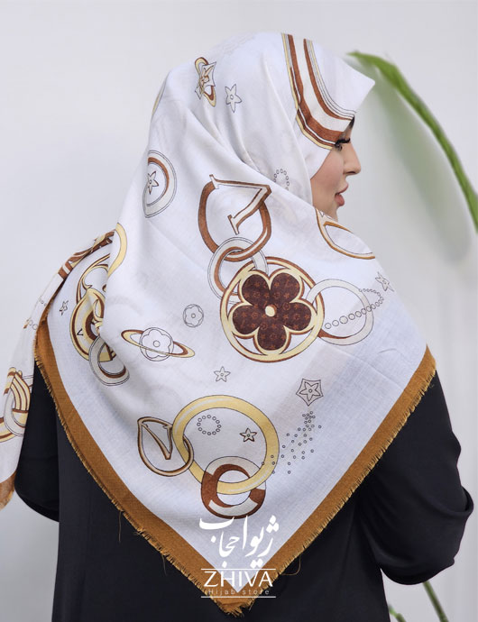 روسری سيا اسكارف