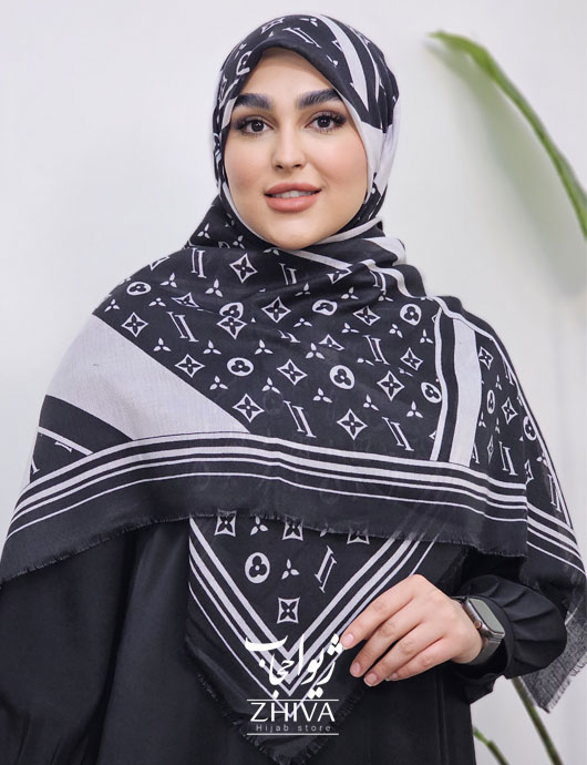 روسری سيا اسكارف