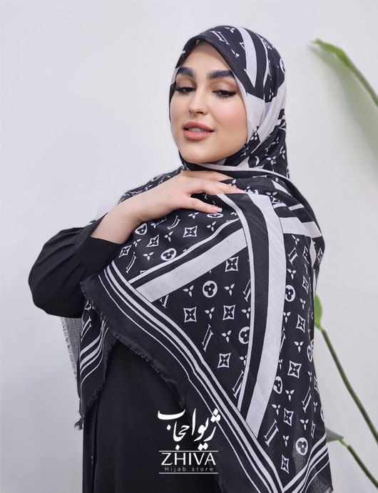 روسری سيا اسكارف
