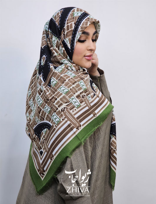 روسری سيا اسكارف