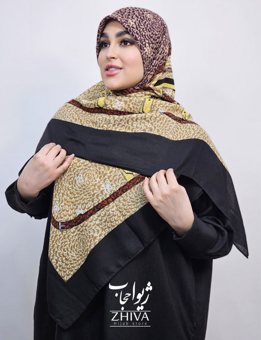 روسری سيا اسكارف