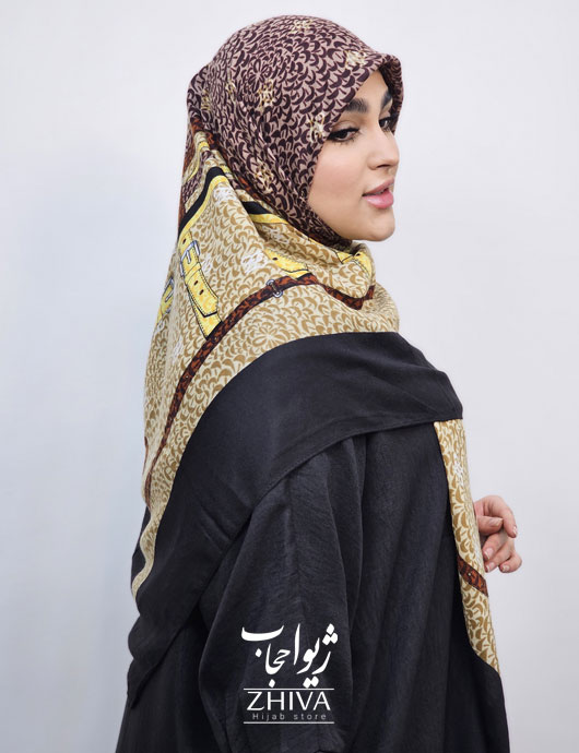 روسری سيا اسكارف
