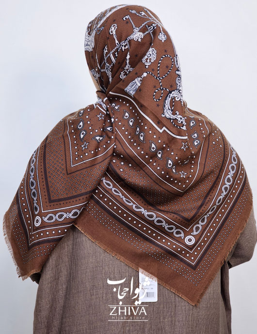 روسری سيا اسكارف