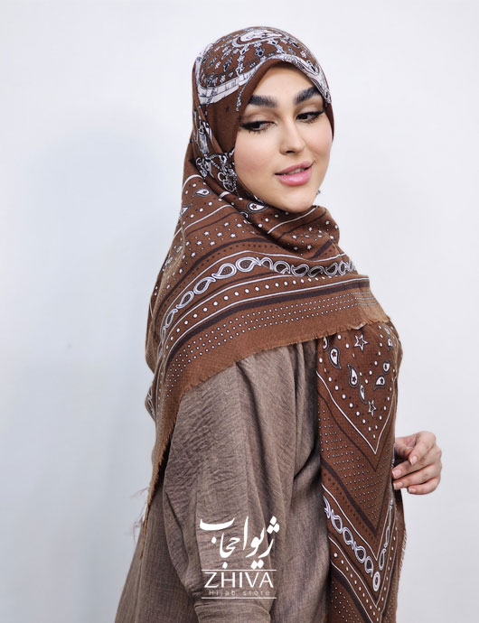 روسری سيا اسكارف