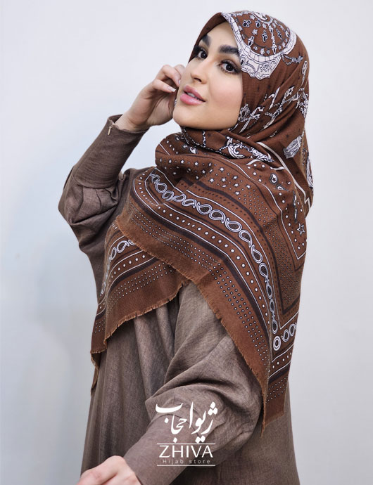 روسری سيا اسكارف