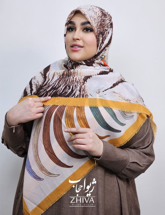 روسری سيا اسكارف