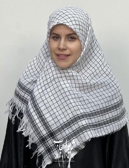 چفیه ايرانی سفيد