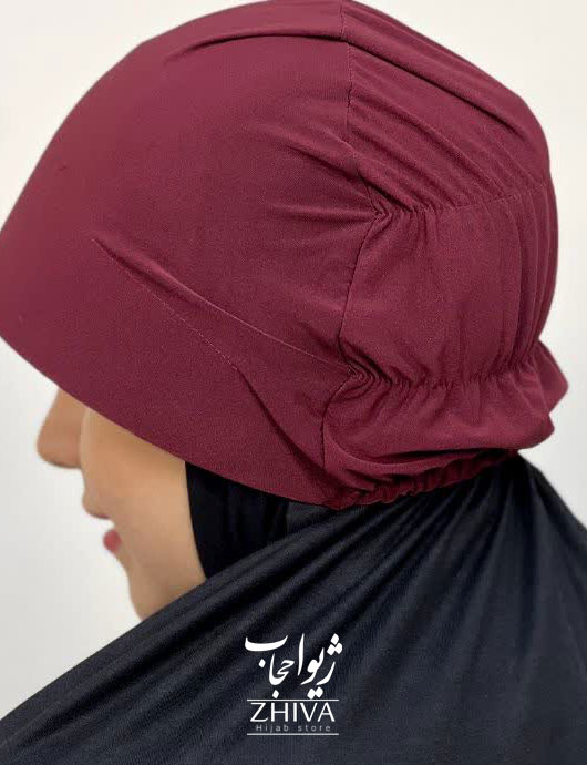 کلاه نقاب حجاب زرشكی