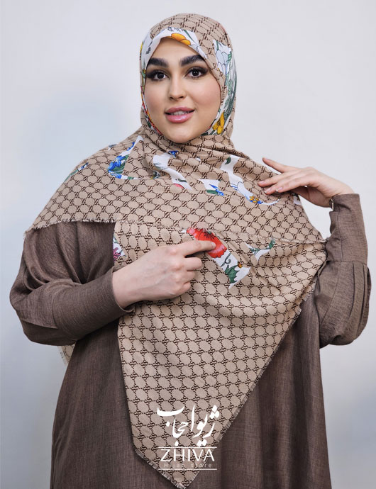 روسری سيا اسكارف