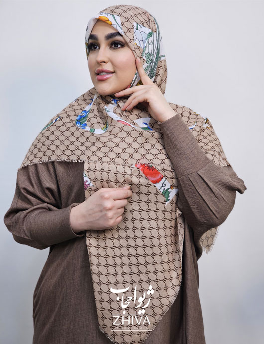 روسری سيا اسكارف