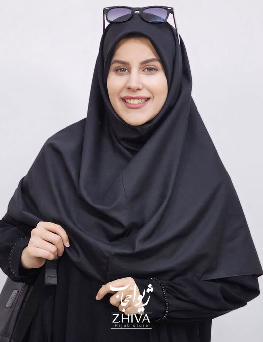 مقنعه قواره بزرگ بروجرد مشکی