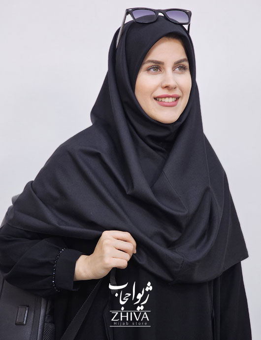 مقنعه قواره بزرگ بروجرد مشکی