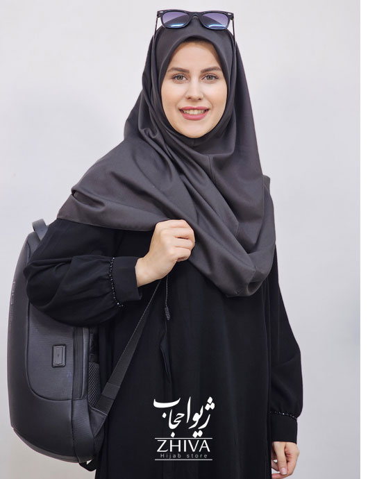 مقنعه قواره بزرگ بروجرد نوك مدادی